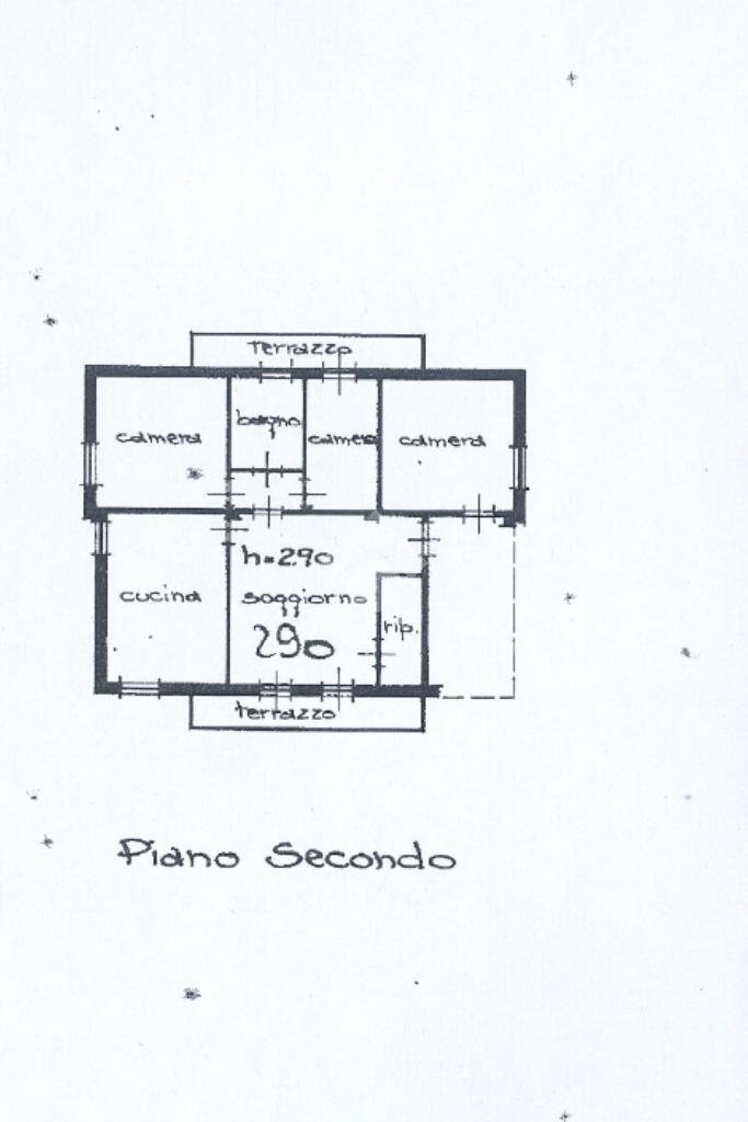 Quadrilocale Via Silvio Pellico, Savignano sul Rubicone - planimetria 1
