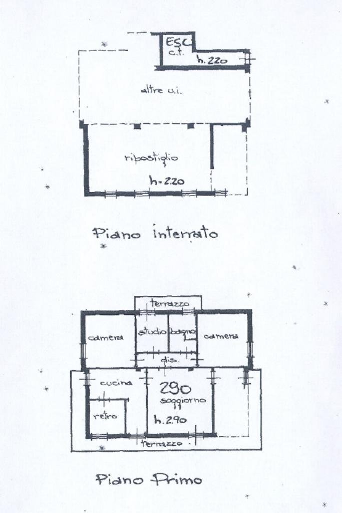 Villa Trifamiliare Via Silvio Pellico, Savignano sul Rubicone - planimetria 1