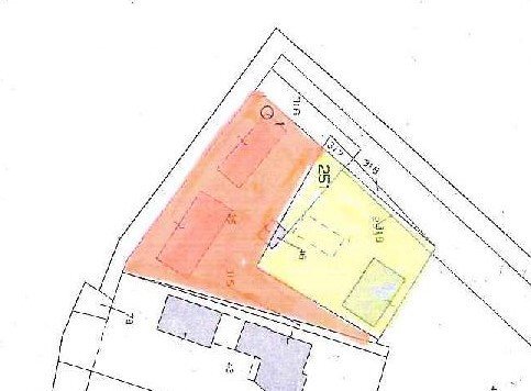 planimetria - Building land hamlet Fabbrica, Imola - floor plans 1