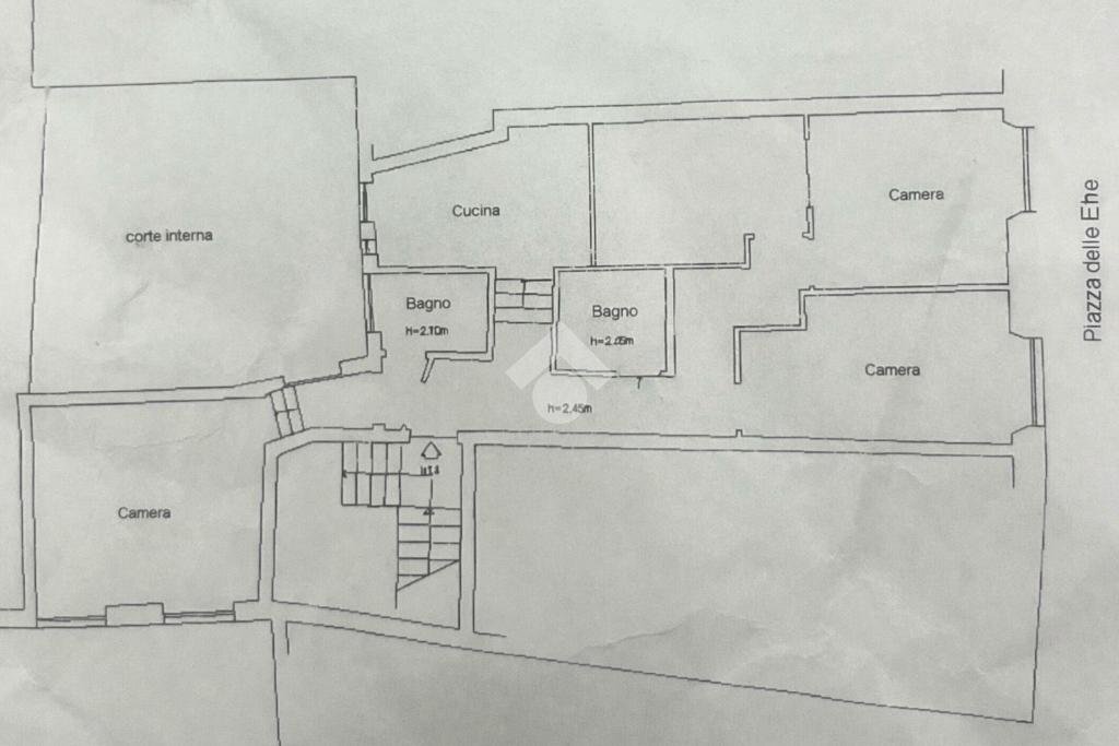 Appartamento Piazza delle Erbe, Genova (zona Centro Storico) - planimetria 1
