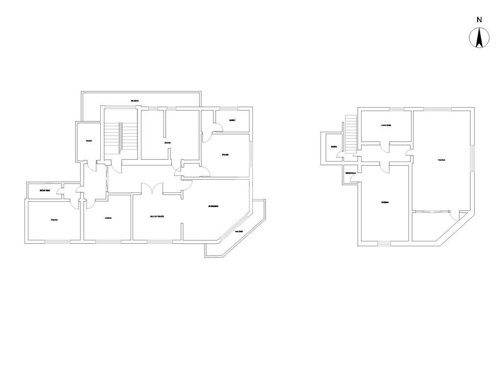 Quadrilocale Via filanda, Cornaredo - planimetria 1