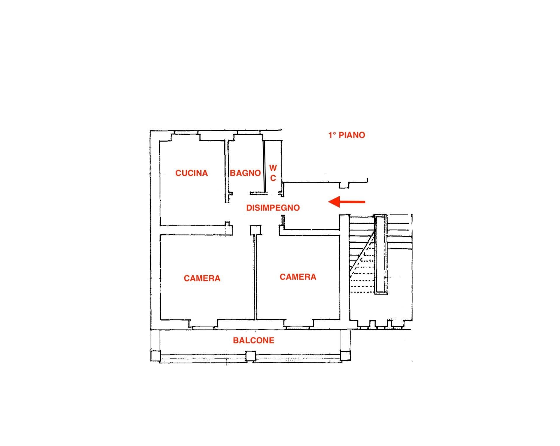 Foto 19 - Three-room apartment Lungomare Caboto, Gaeta - floor plans 1
