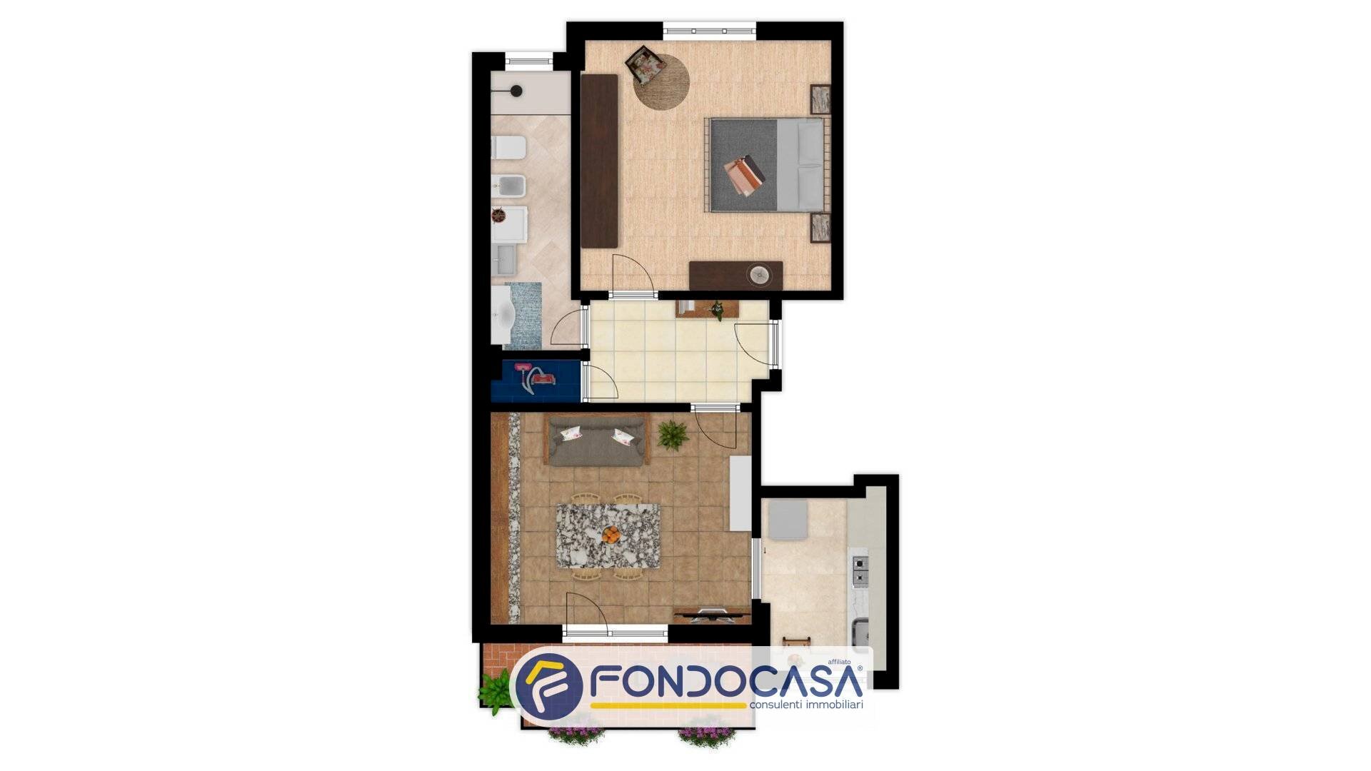 Foto 27 - Two-room apartment Via Risorgimento, Andora - floor plans 1