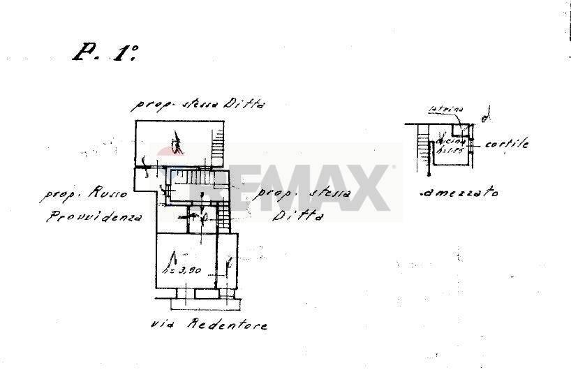 Pianta 2D - Bilocale Via Redentore
 
53, Catania - planimetria 1