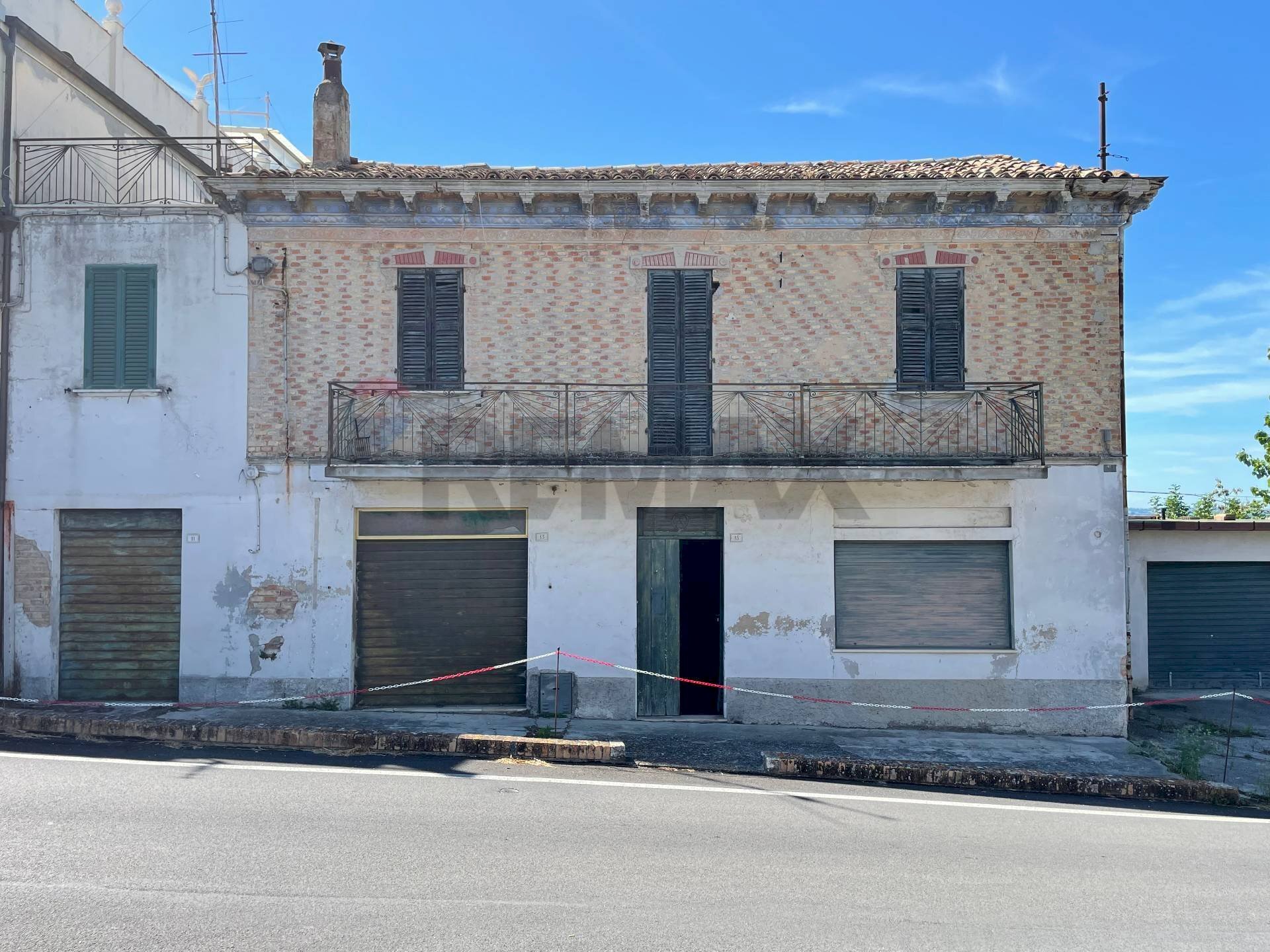 Facciata esterno - Casa semi indipendente Belvedere Ostrense - foto 1