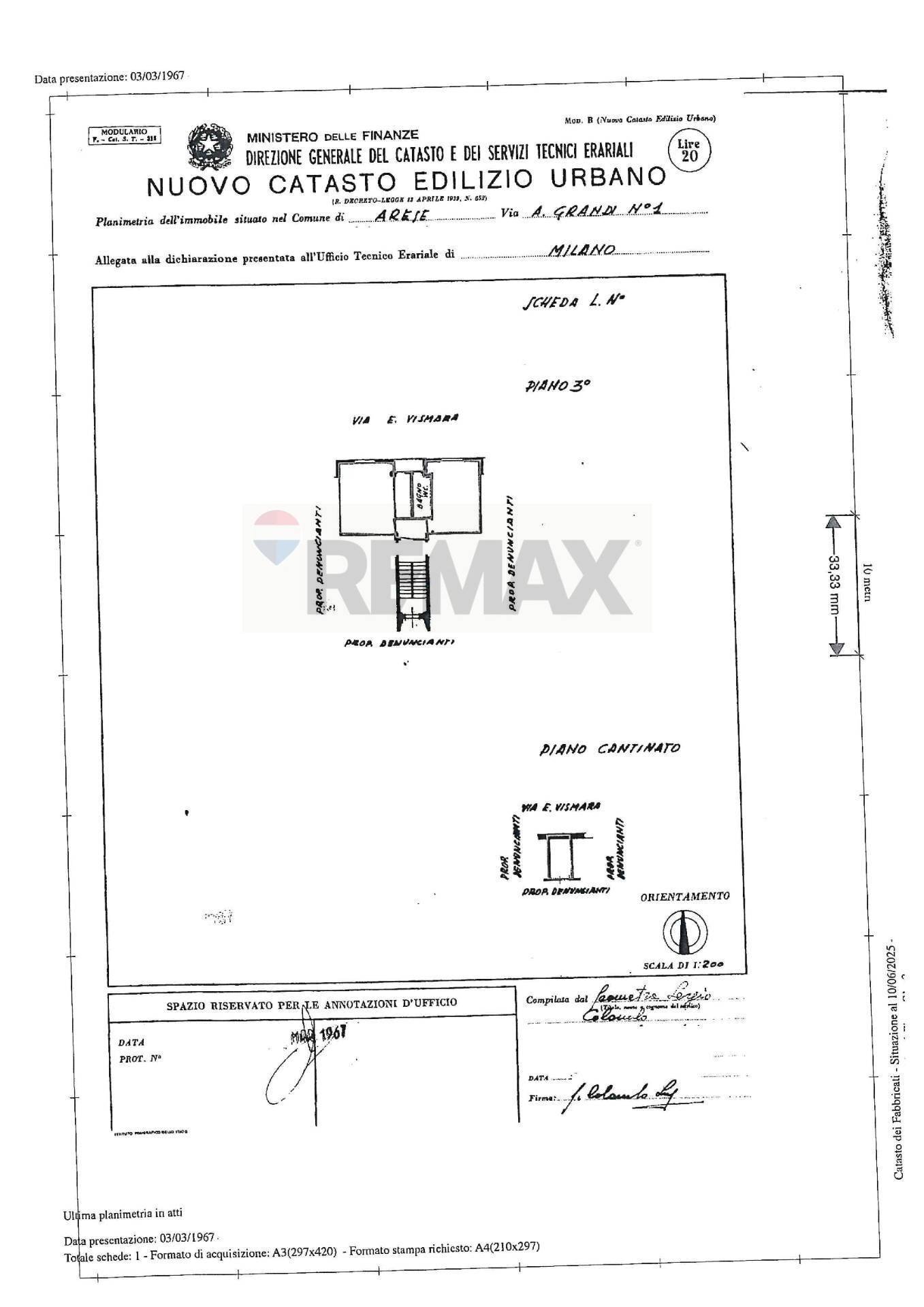 Pianta 2D - Bilocale Via Achille Grandi
 
1, Arese - planimetria 1