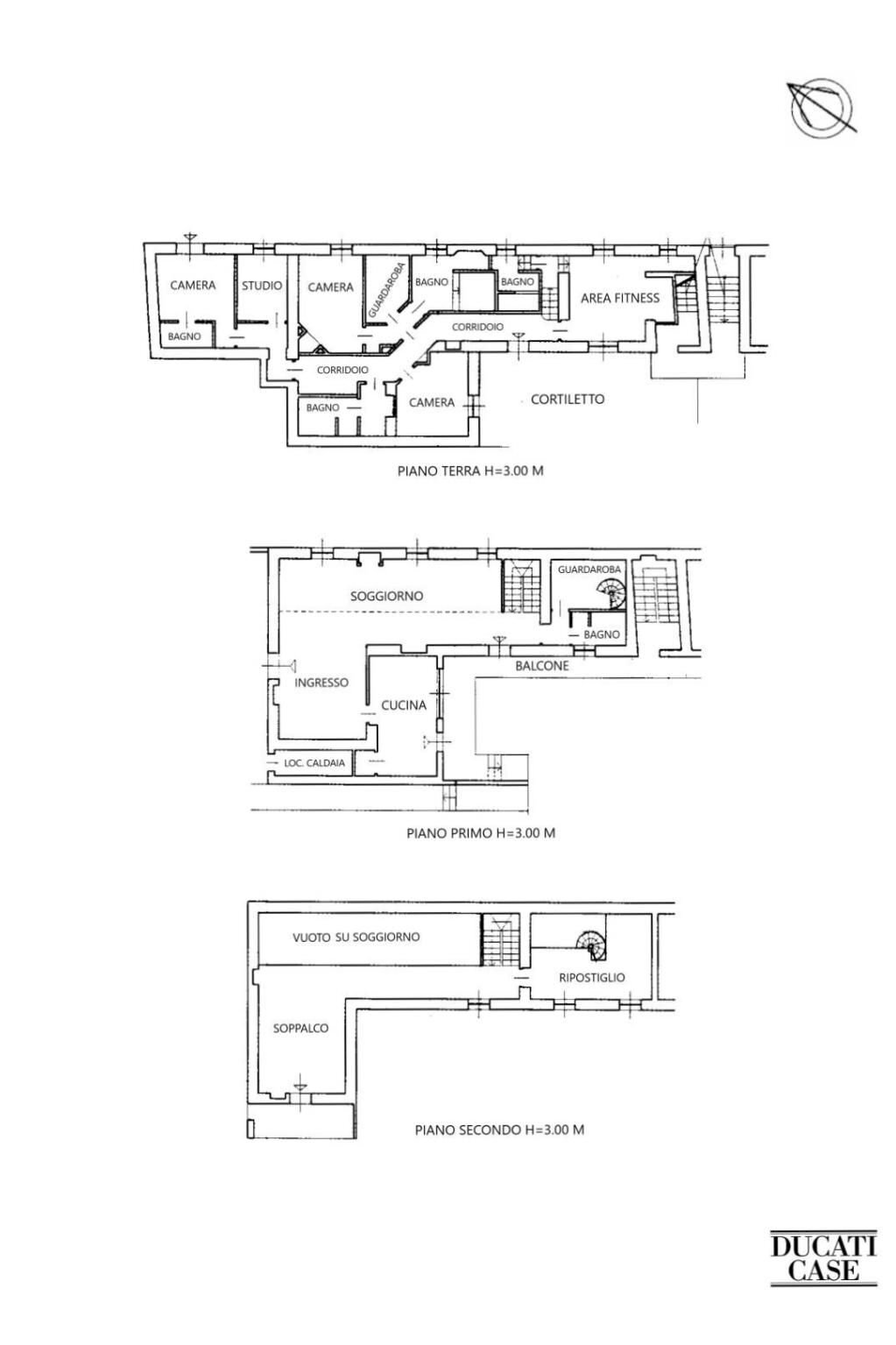 Villa Montevecchia - planimetria 1