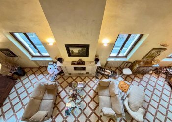 Salone - Villa via Belvedere, Montevecchia - foto 6