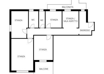 Planimetria - Office Corso Angelo Gianelli, Chiavari - photo 12