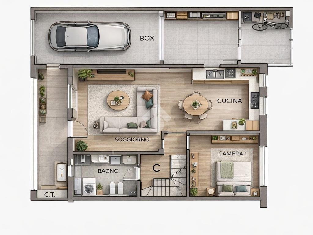 Porzione di casa Via Carignano, Rivalta di Torino - foto 1