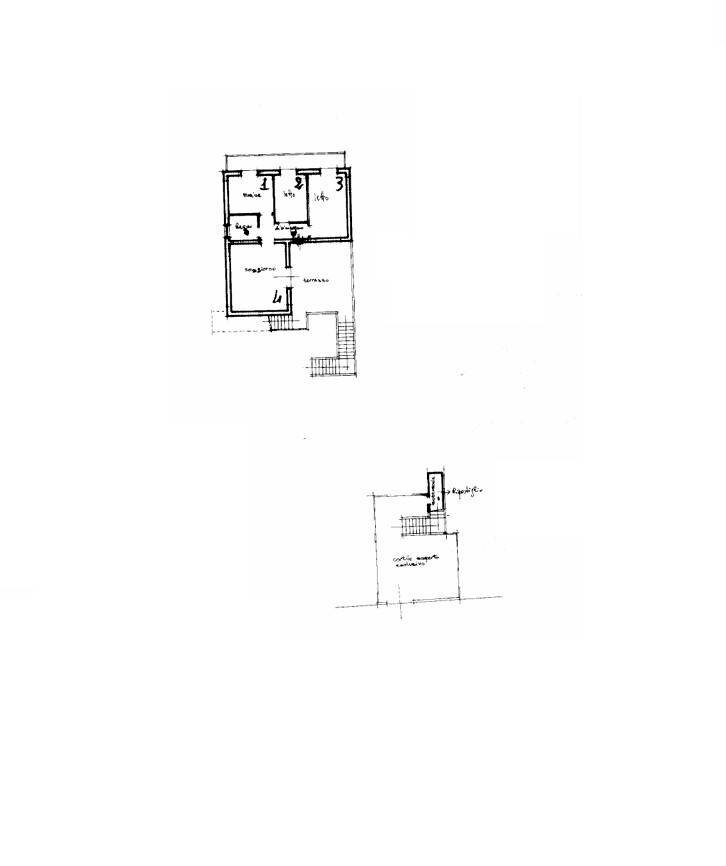 Foto 43 - Independent house Viale delle Mimose
 
41, Gallipoli - floor plans 1