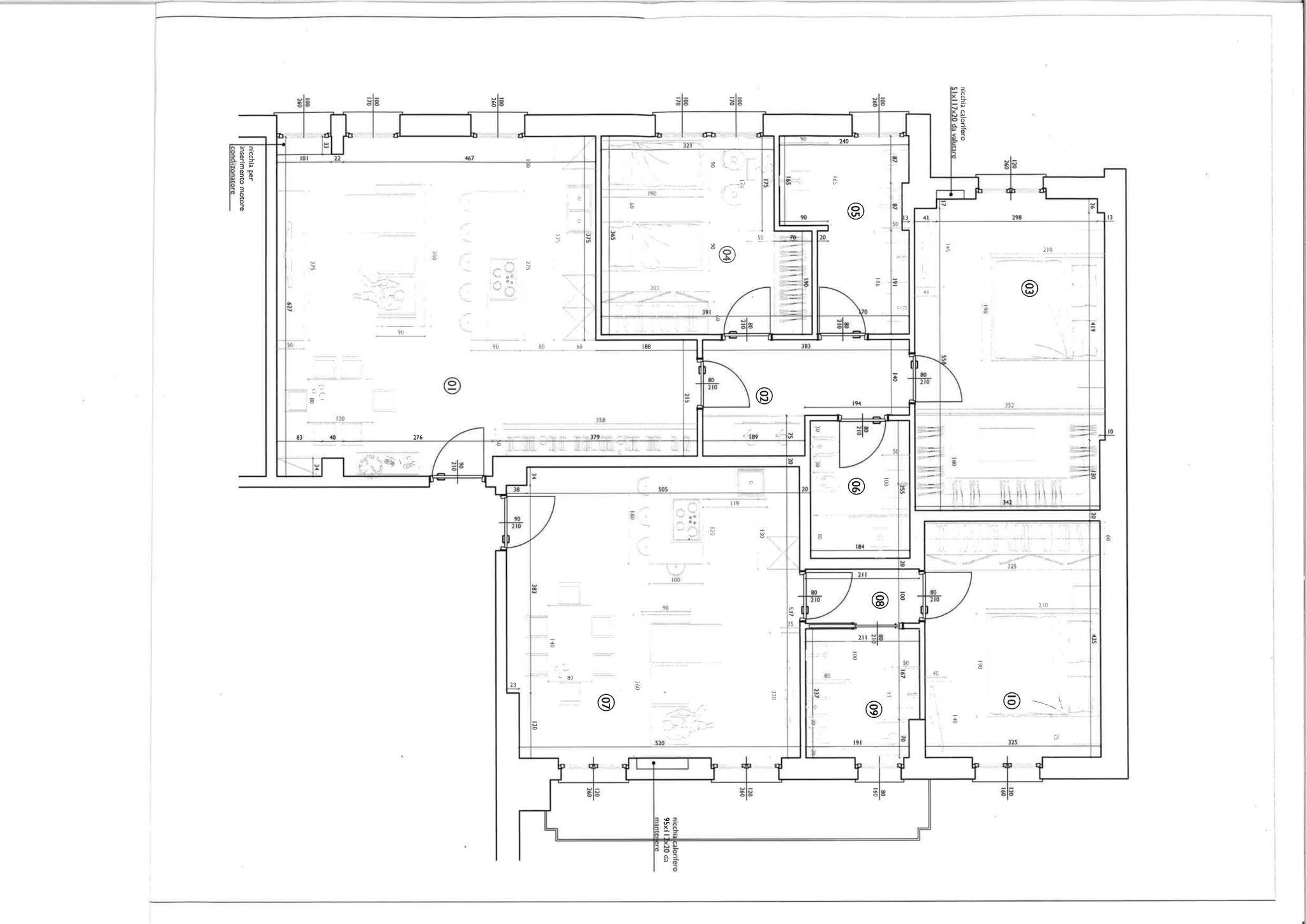 Villa via Rovereto, 2, Gallarate - floor plans 1