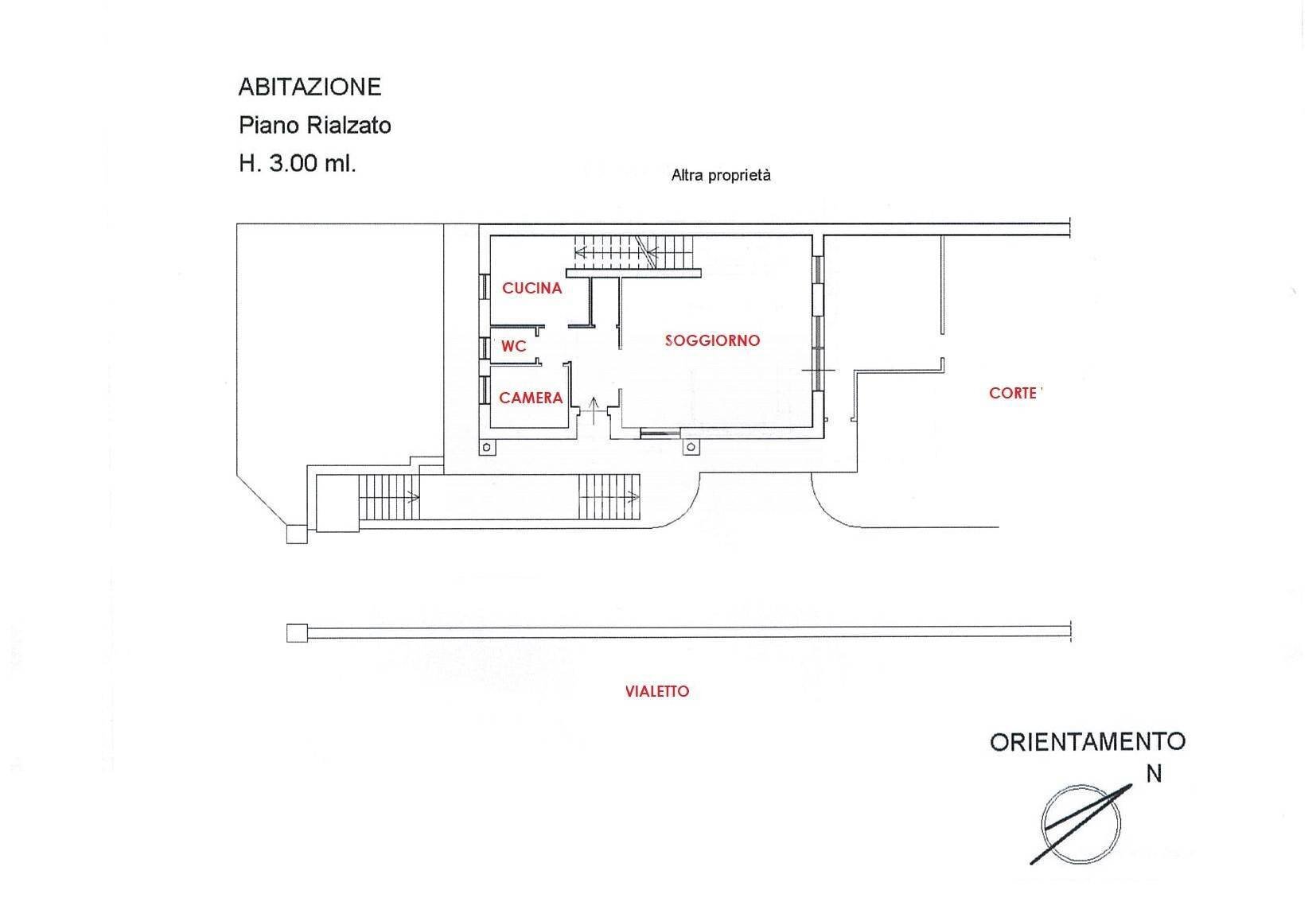 Foto 23 - Casa semi indipendente via dei platani
 
3, Nemi - planimetria 1