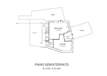 Planimetria - One-room apartment Frazione Melignon, Rhemes-Saint-Georges - photo 19