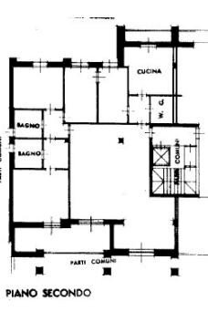 Appartamento via Don Luigi Sturzo, 7, Monza (zona Parco) - planimetria 1