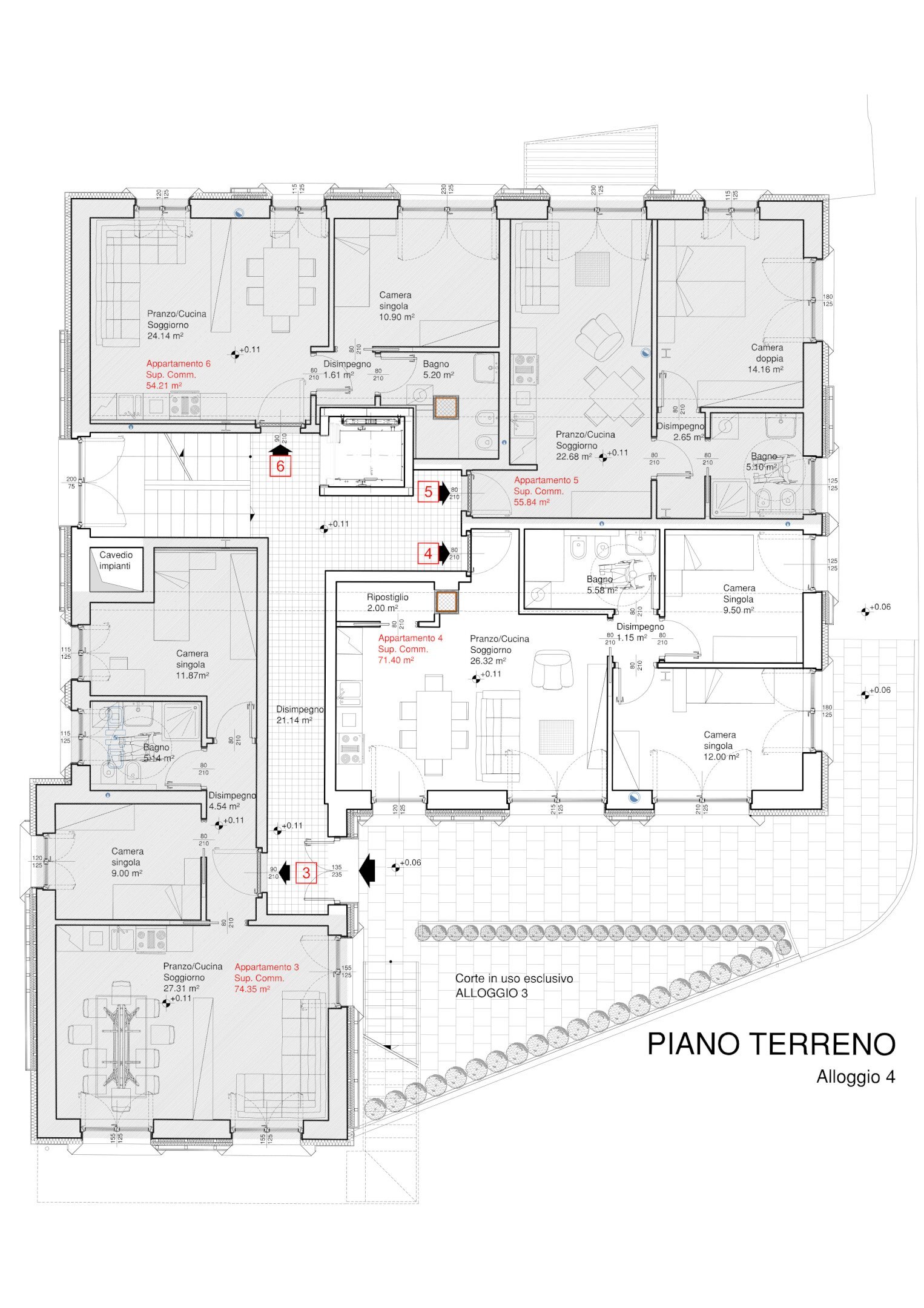 Bilocale Frazione Lillaz, 19, Cogne - planimetria 1