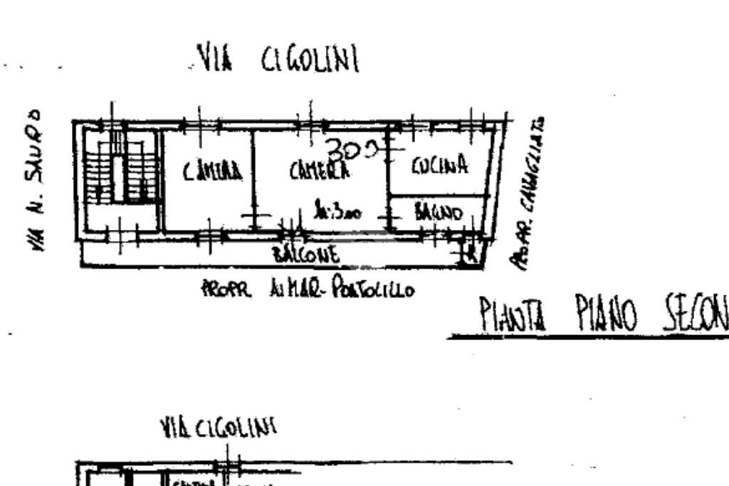 Bilocale Via Giulio Cigolini, Collegno - planimetria 1