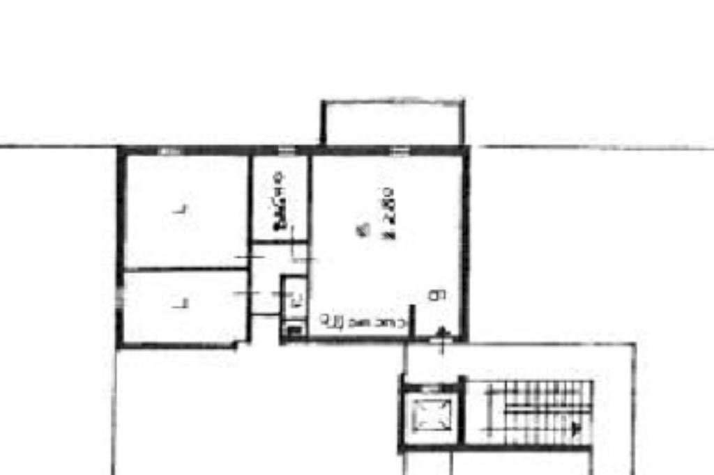 Three-room apartment Via f.lli cervi, Reggio nell'Emilia - floor plans 1