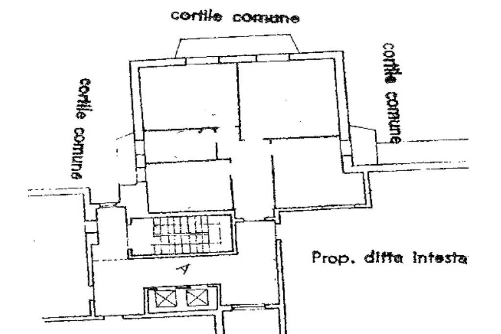 Three-room apartment Via Pordenone, Milano - floor plans 1