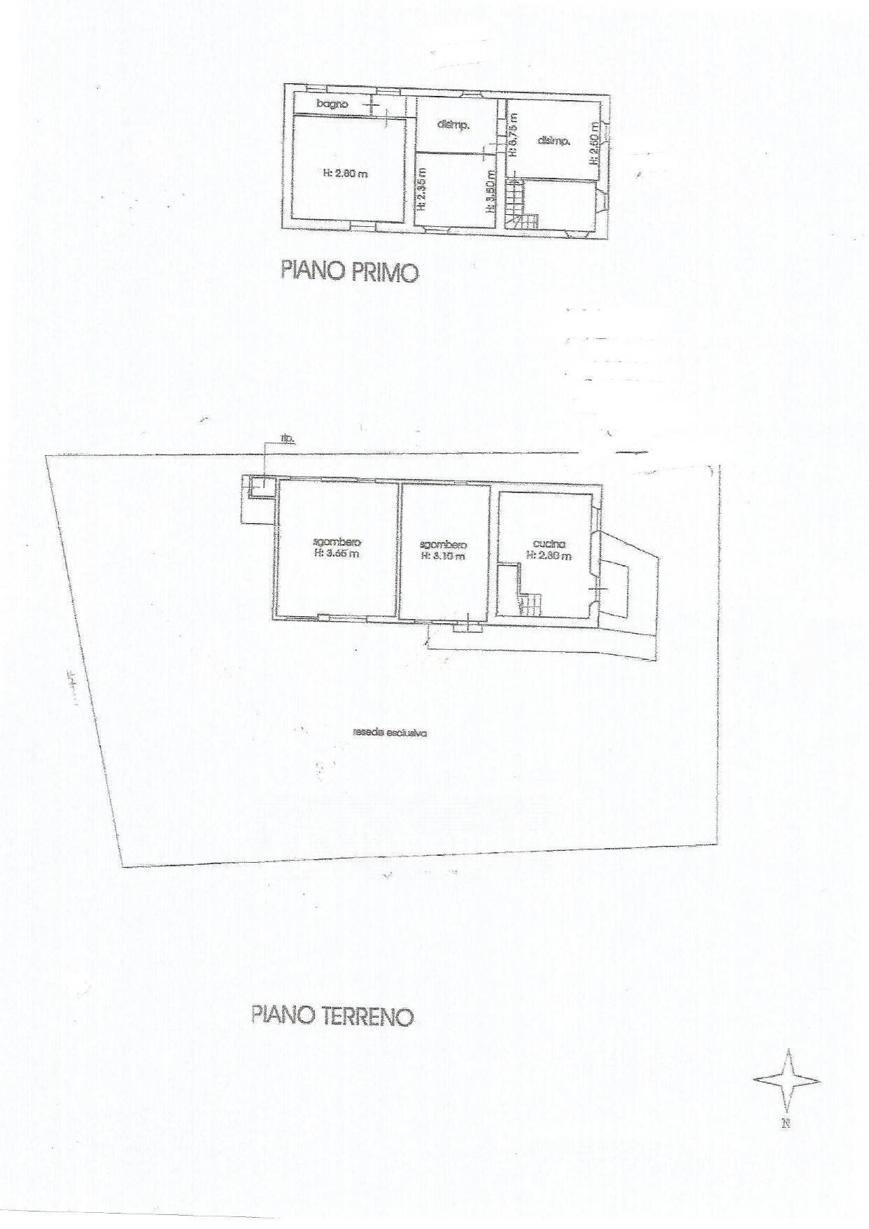 Foto 14 - Casa indipendente Via Sarzanese, Massarosa - planimetria 1