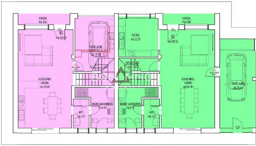 Foto 33 - Casa semi indipendente via roma, Loreggia - planimetria 1