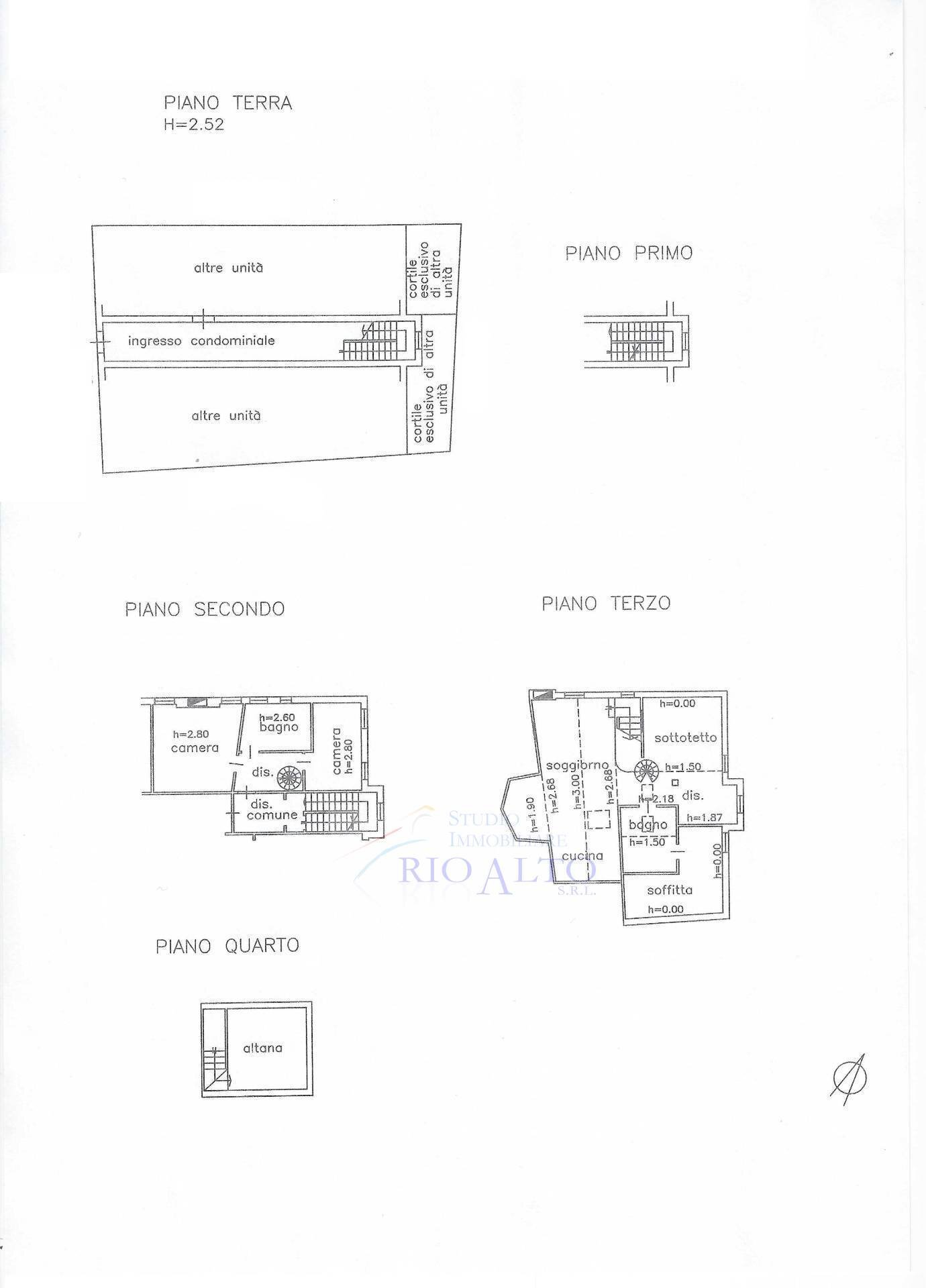 Foto 37 - Appartamento Venezia - planimetria 1