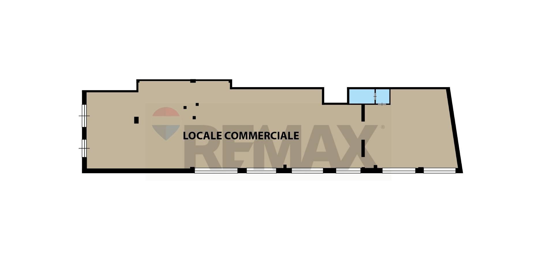 Pianta 2D - Negozio via Giustino Fortunato
 
47, Casoria - planimetria 1