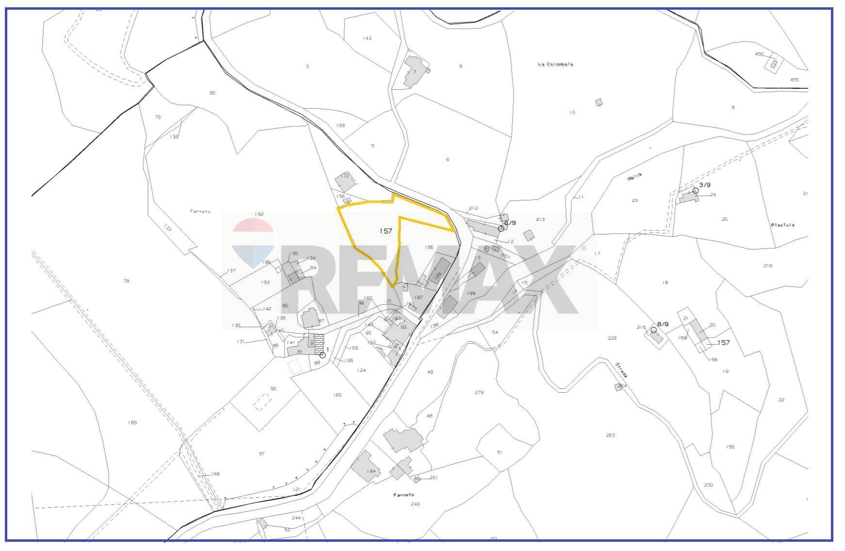 Pianta 2D - Agricultural land Via di Persignano, Terranuova Bracciolini - floor plans 1