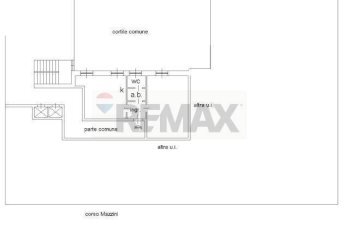 Pianta 2D - Two-room apartment corso mazzini
 
1/A, Pavia - photo 22