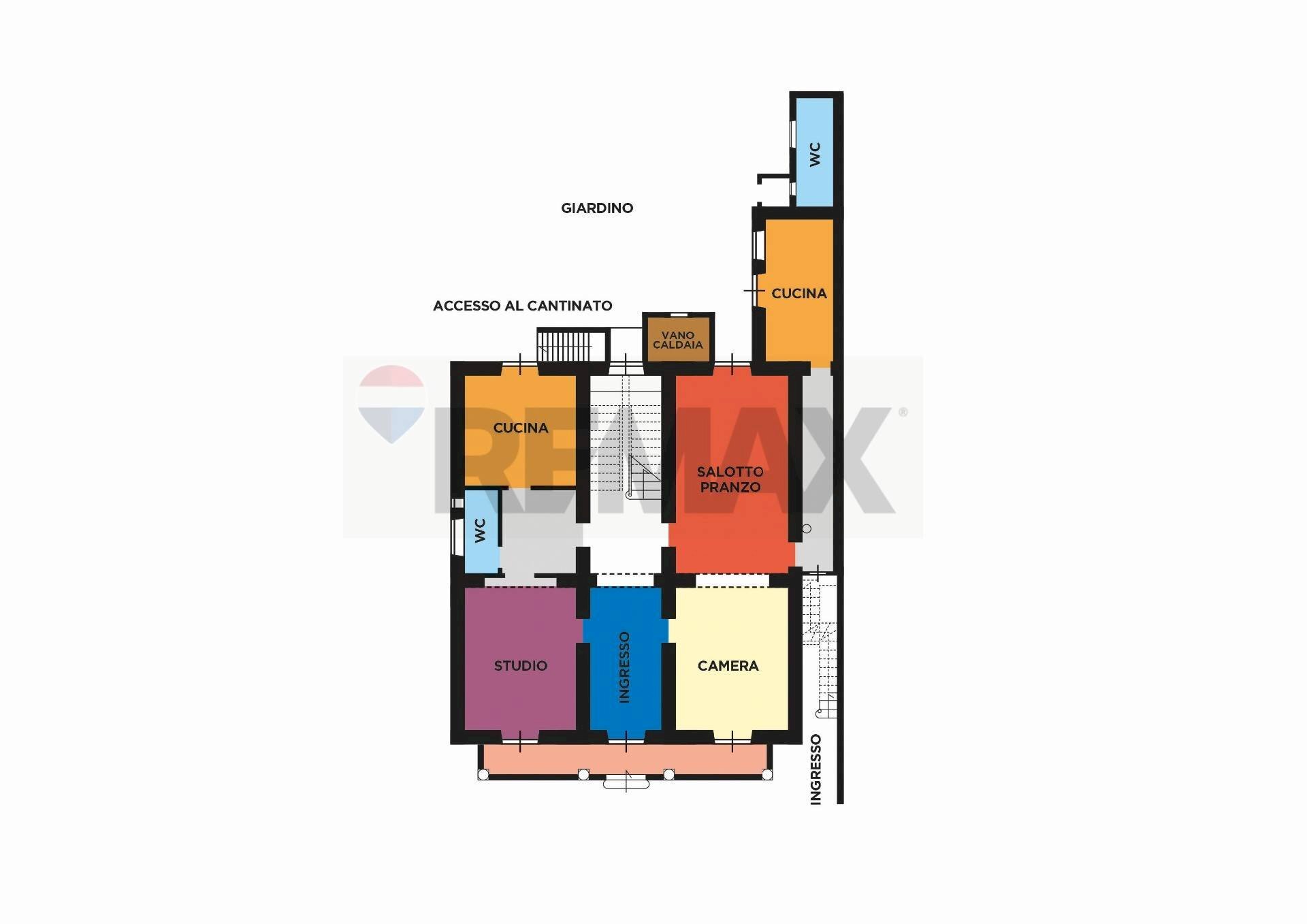 Pianta 2D - Villa Via Emilio Scaglione
 
325, Napoli - floor plans 1