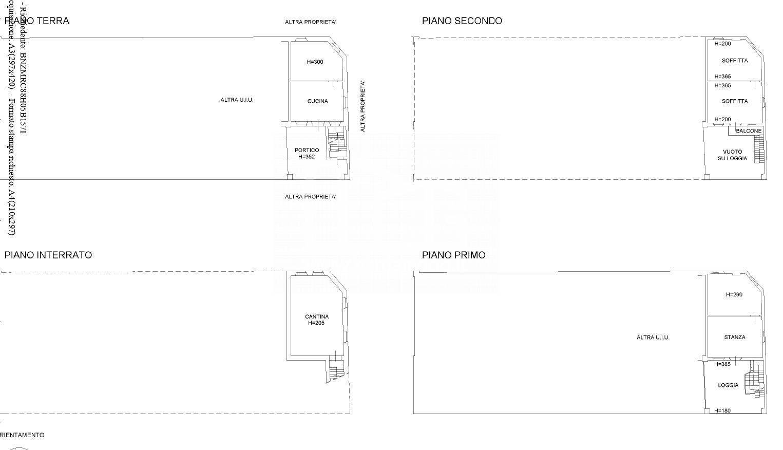 Foto 23 - Rustico via offlaga
 
15, Bagnolo Mella - planimetria 1