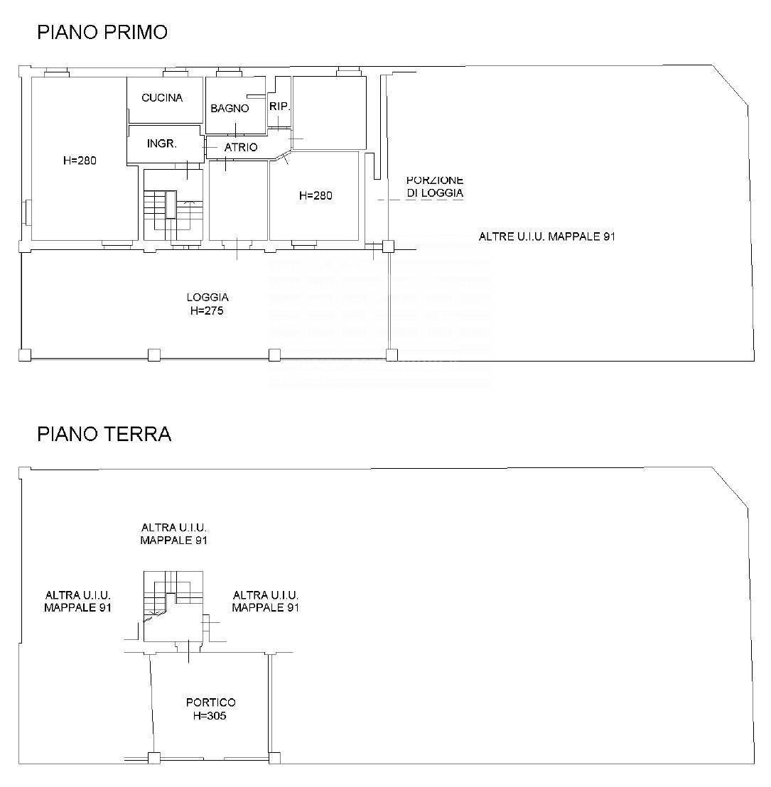 Foto 62 - Casa semi indipendente via offlaga
 
15, Bagnolo Mella - planimetria 1