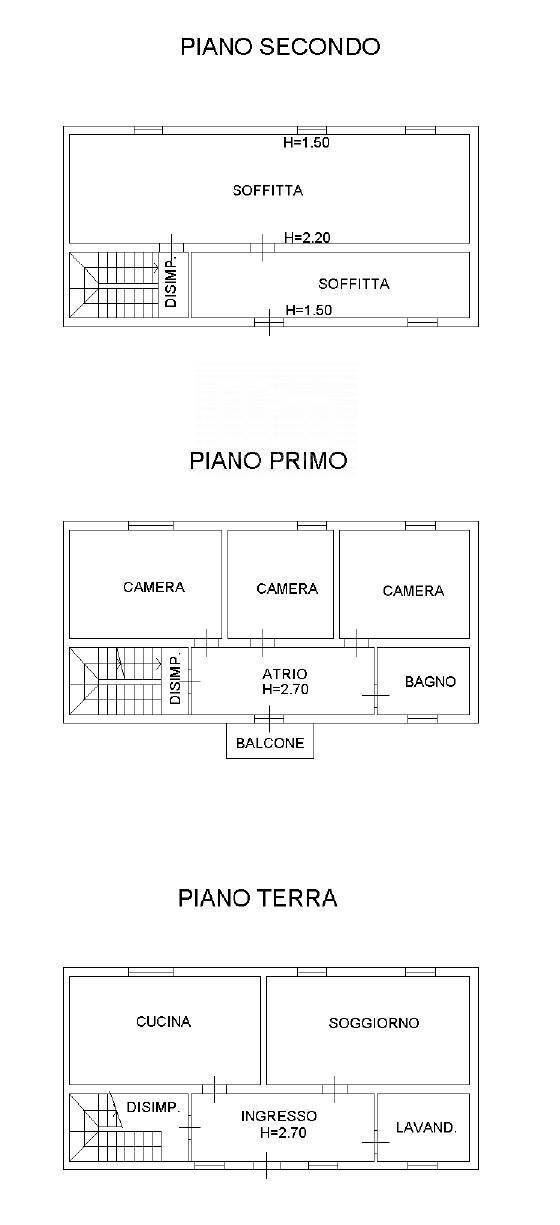 Foto 17 - Casa semi indipendente via offlaga
 
15, Bagnolo Mella - planimetria 1