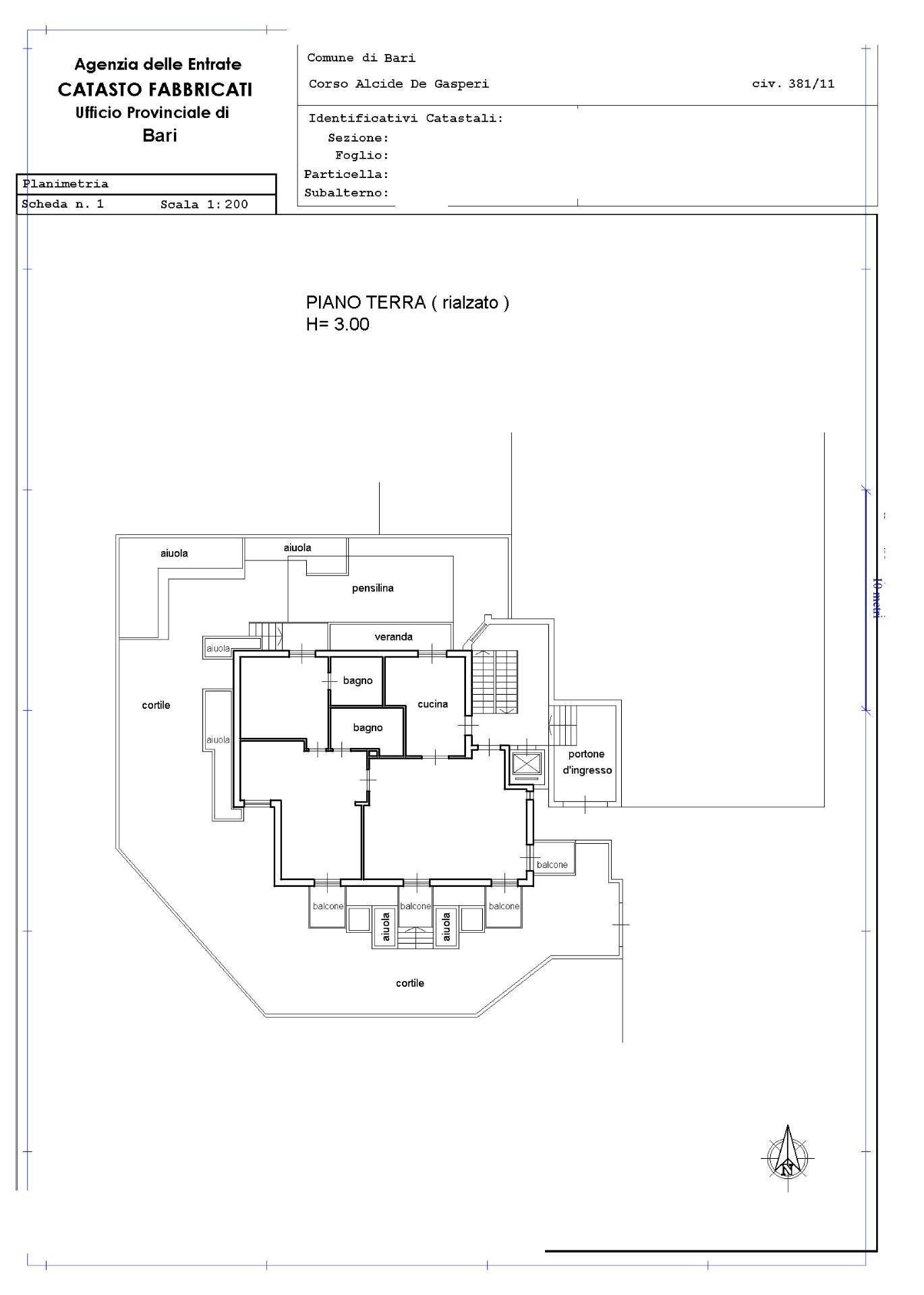 Foto 26 - Apartment Corso Alcide De Gasperi
 
381/11, Bari - floor plans 1