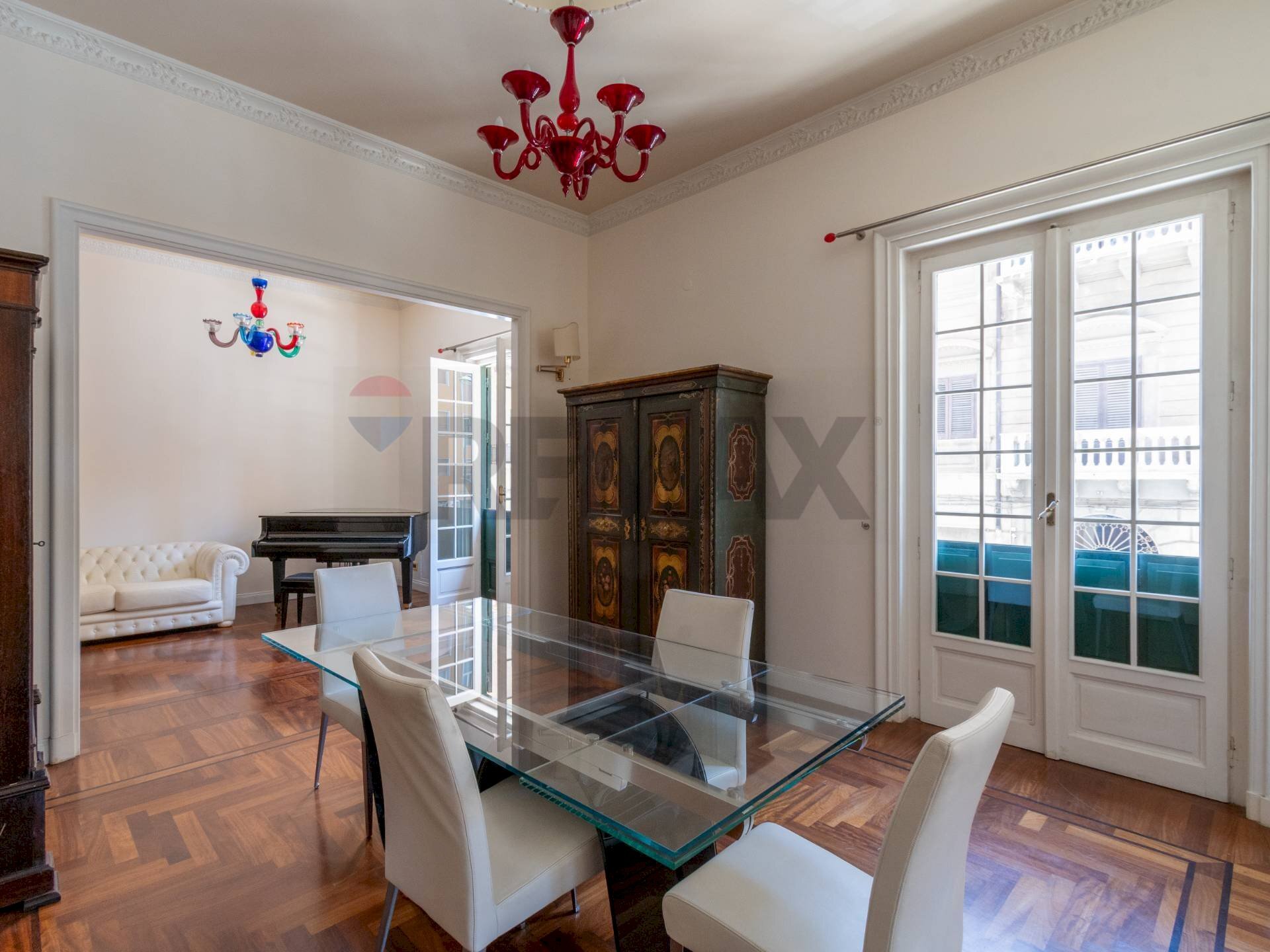 Sala da pranzo - Appartamento Via Ricasoli
 
55, Palermo - foto 2