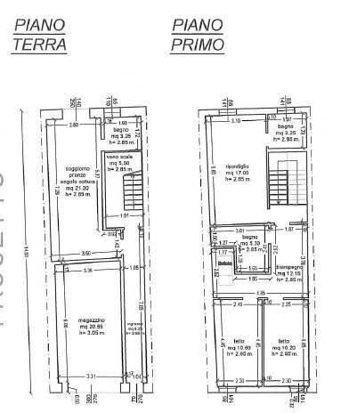 Foto 22 - Four-room apartment Corso Isonzo, Ferrara - floor plans 1