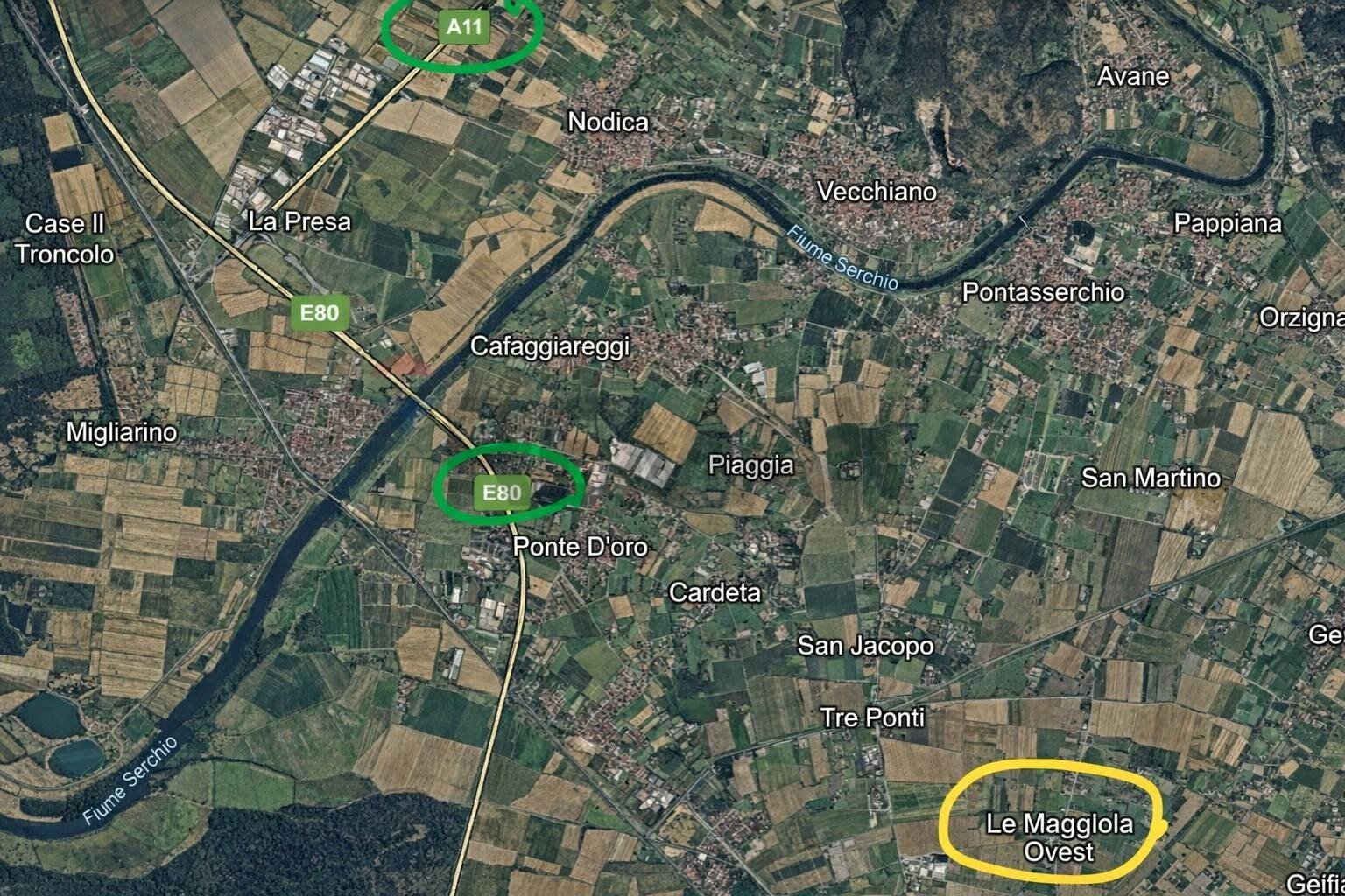 Posizione della mappa - Capannone San Giuliano Terme - foto 3