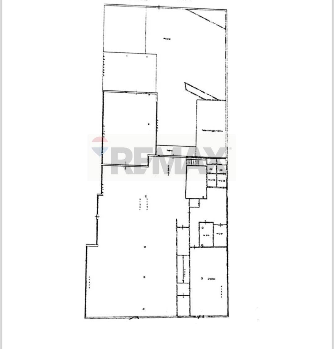 Pianta 2D - Capannone San Giuliano Terme - planimetria 1