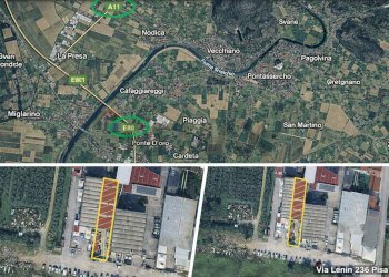 Posizione della mappa - Capannone San Giuliano Terme - foto 6