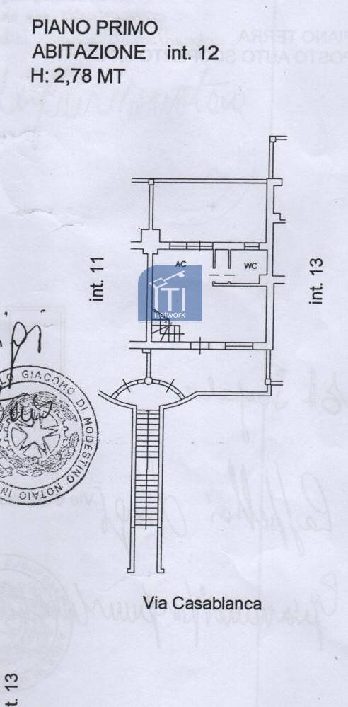 Foto 15 - Three-room apartment Via Casablanca, Pomezia - floor plans 1