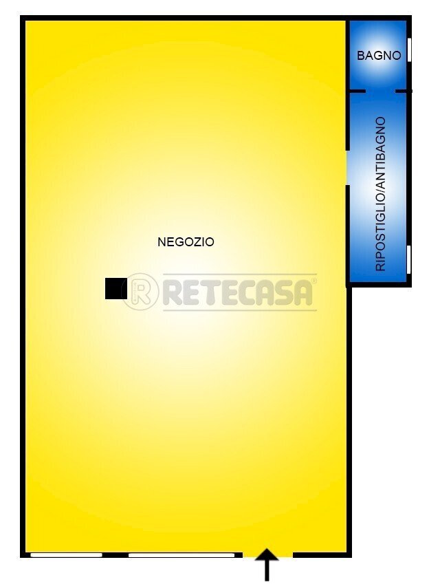 Retecasa_Valdagno - Planimetria - Locale Commerciale Cornedo Vicentino - planimetria 1