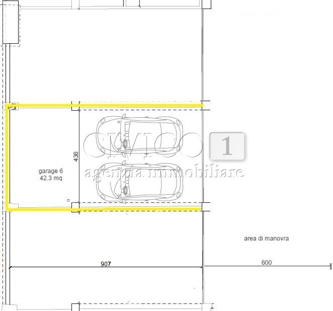 garage.jpg - Box Via Beato Pellegrino, Padova - floor plans 1
