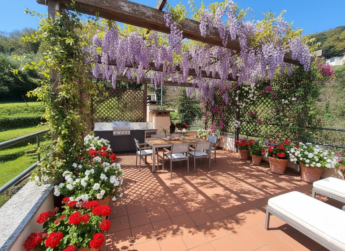 cantarana_terrazzo_post.png - Semi-detached house Via Cantarana 19, La Spezia - photo 1