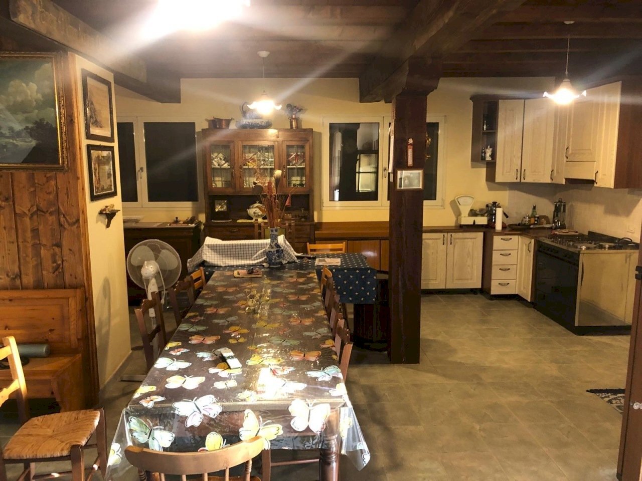 visuale soggiorno.JPG - Casale Farini - foto 2