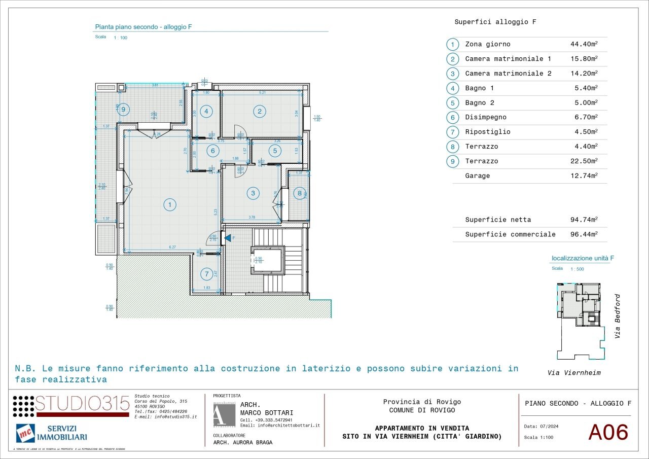 A06-_page-0001.jpg - Four-room apartment Via Viernheim 3, Rovigo - photo 3