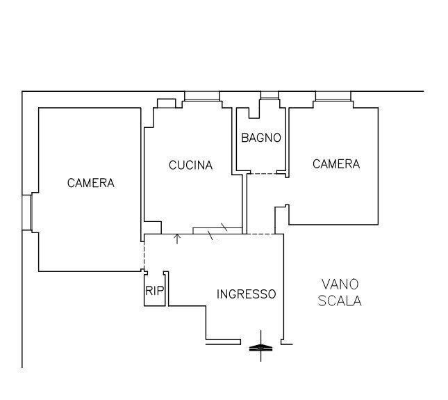 1.jpg - Quadrilocale all'asta Via Piacenza 21, Genova (zona Staglieno) - planimetria 1