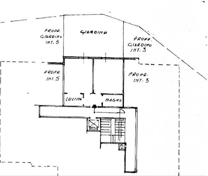 1.jpg - Trilocale all'asta Via Laggiaro 29, Rapallo - planimetria 1