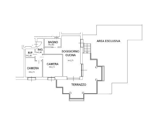 01.jpg - Trilocale Via Giovanni Goria 3, Parma (zona San Lazzaro) - planimetria 1