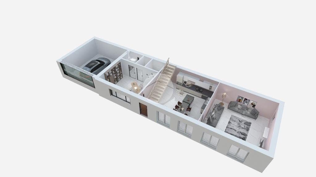 Independent house Via san mauro, Borgaro Torinese - floor plans 1