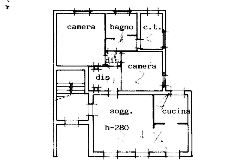 Villa Via Don Zanetto, Carisio - floor plans 1